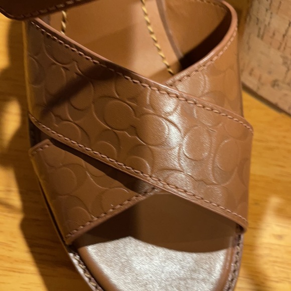 Coach Wedge Sandals - Picture 2 of 6